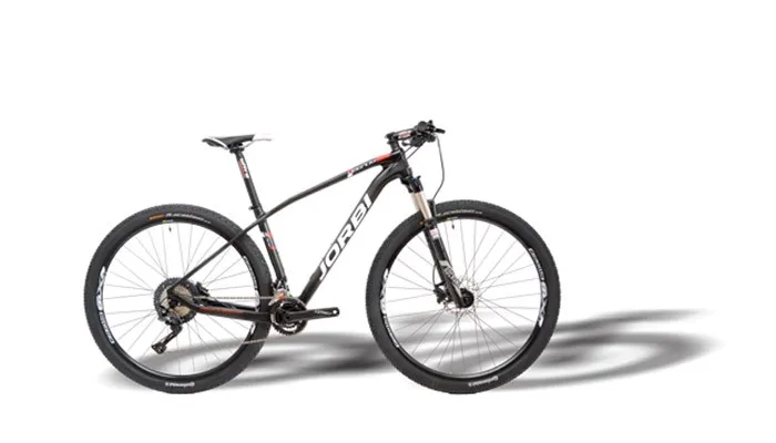 Decalchi su telaio e ruote di mountain bike