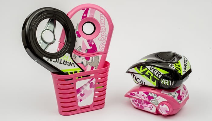 Personalizzazione con adesivi per accessori e carter bicicletta bambino e bambina