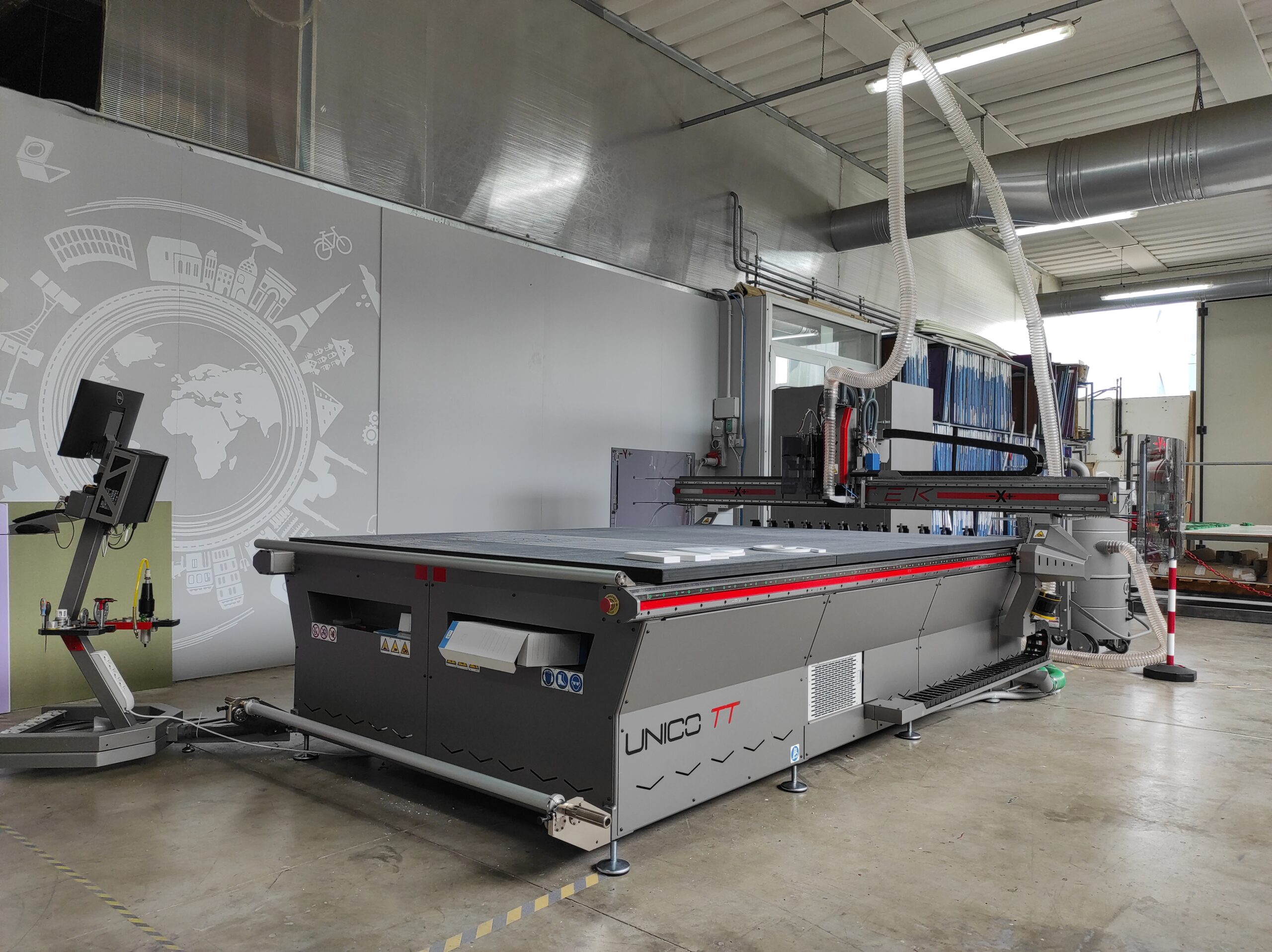 Macchinario da stampa serigrafica Protek Unico TT